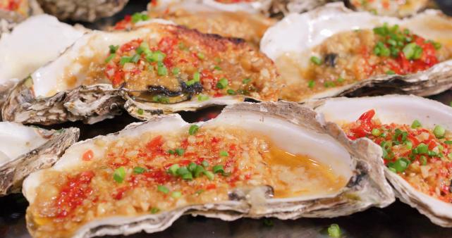 Garlic-Grilled Oysters-shenzhen Garlic-Grilled Oysters-shenzhen